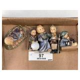5 Hummel Figurine Ornaments