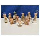 Berta Hummel Nativity Set Ornaments