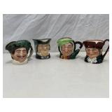 4 Royal Doulton Creamers