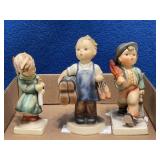 3 Hummel Porcelain Figurines