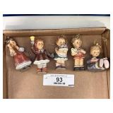 5 Hummel Figurine Ornaments