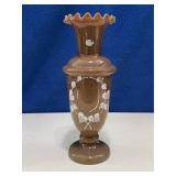 Brown Glass Vase