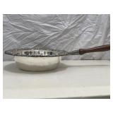 Chafing Dish Pan with Wood Handle