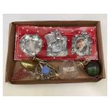 Flat of Assorted Christmas Ornaments