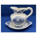 Ceramic Pitcher and Bowl