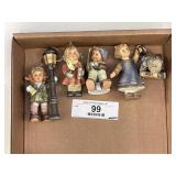 5 Hummel Figurine Ornaments