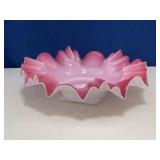 Fenton Bridal Basket Bowl