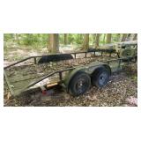 16' Utility Tandem Axle Trailer