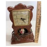 United Animated Mantel Electric Clock