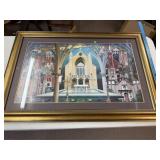 Framed A. Pogrebinsky Print