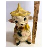 Vintage Lamb Cookie Jar
