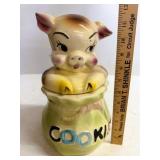 Vintage Pig Cookie Jar