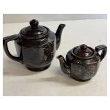 Vintage Japanese Teapot Pair