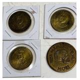 Presidential Tokens & Memento Mori Medal