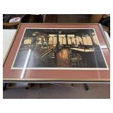 Framed Limited Edition Cafï¿½ Print