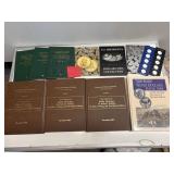 Numismatic Books & Coin Collector Albums