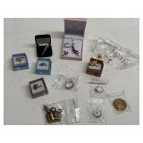 Mixed Jewelry, Pins & Charm Lot