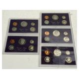 Five U.S. Mint Proof Sets