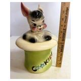 Vintage Cookie the Cat Cookie Jar