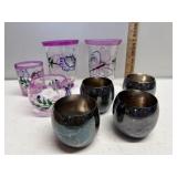 Art Glass Votives & Mercury Candle Holders