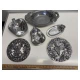 Arthur Court Grape Motif Serveware