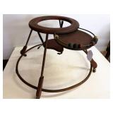 Antique Wooden Baby Walker