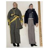 Vintage Gentleman Character Dolls Pair