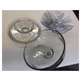 Decorative Glass Serving Bowl Collection