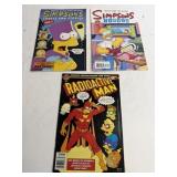 Simpsons Comics & Radioactive Man Lot