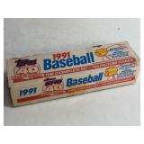 1991 Topps Baseball Complete Set