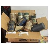 14 Edison Record Cylinders