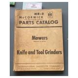 IH McCormick MR2 Parts Catalog