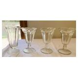4 Sundae Glasses
