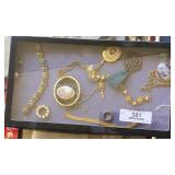 Tray of Misc. Costume Jewelry