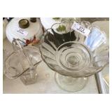 2 Panel Glass Collectibles