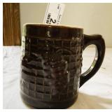 UHL Pottery Grape & Lattice Mug