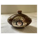 UHL Pottery Advertising Football Jug