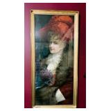Framed Victorian Print