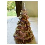 Fenton Art Glass Christmas Tree