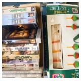 Bubble Lights, VHS movies, 2 DVD's & More
