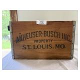 Vintage Anheuser-Bush Crate