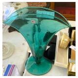 Blenko Glass Fan Vase