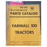 IH McCormick TC 52 Parts Catalog