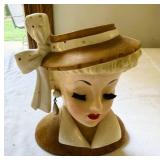 Napco Lady Head Vase