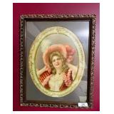 Framed Victorian Print
