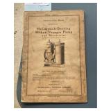 McCormick Deering Molker Instruction Book