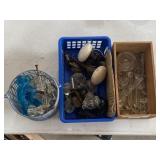 Door & Cabinet Glass Knobs, Jeweled Lamp Pendants