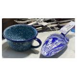Granite Ware Scoop Spoon & Cup