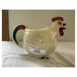 Vintage Shawnee Pottery Chanticleer Pitcher