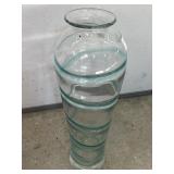 Handmade Blenko Art Glass Vase
